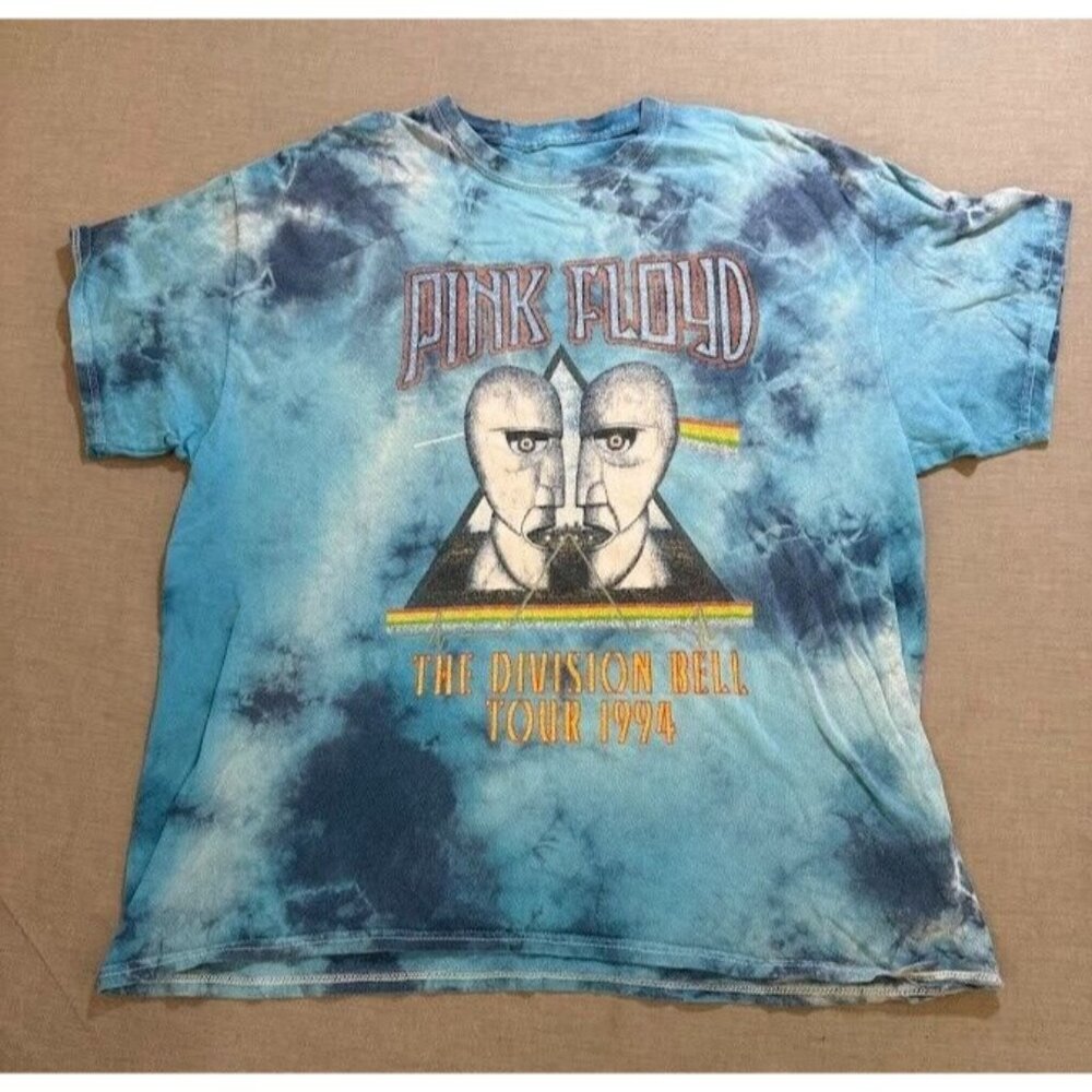 Pink Floyd The Division Bell Tour 1994 Shirt Adult M Blue Pullover Tee Mens.‎